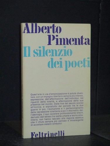 Alberto pimenta il silenzio - pimenta,