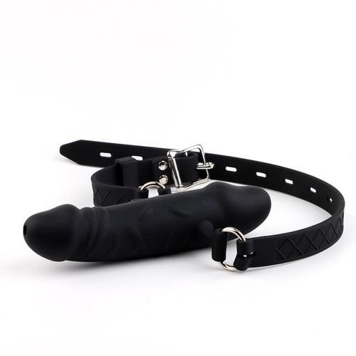 Ball gag con dildo - ball,