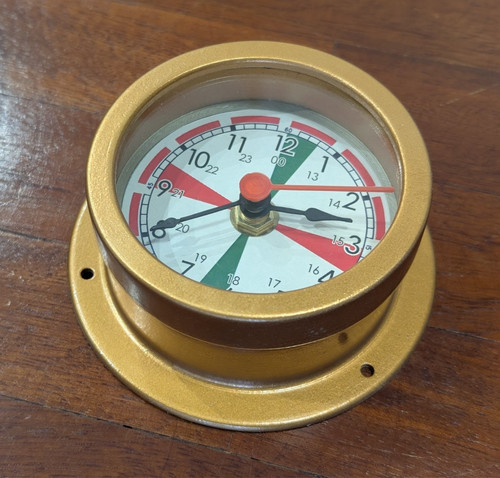 Radio room ship - room, clock